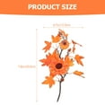 thumbnail image 2 of CIMAXIC 2Pcs Maple Leaf Pick for Vase Filling Rustic Farmhouse Style Thanksgiving Picks 11.8x4.7x0.9in, 2 of 8