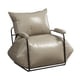 thumbnail image 1 of Sofá perezoso individual, sillón moderno con Base desmontable, sillón perezoso informal versátil, sillón para jardín, sala de estar interior Gris, 1 of 8