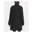 thumbnail image 2 of DKNY Womens Black Coat Petites Size: PM, 2 of 3