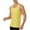 Yellow, variant on HUANBAI Men's Plus Size Fitness Vest Men's Outdoor Lightweight Breathable Racing Vest Pressed Rubber Running Vest