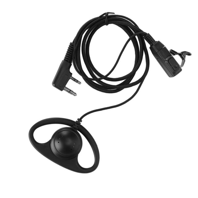 Auricular de walkie talkie con cancelación de ruido, multifuncional, de 2 vías, para walkie talkie Baofeng