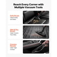 thumbnail image 4 of KFFKFF3-in-1 Shop Vac, 8 Gallon Wet Dry Shop Vacuum, 4.5 Peak HP Portable Vacuum Cleaner with Blower, Dual-Filter, 1350W Input Power, 4 of 9
