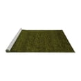thumbnail image 2 of Ahgly Company Machine Washable Indoor Rectangle Abstract Green Modern Area Rugs, 5' x 7', 2 of 4