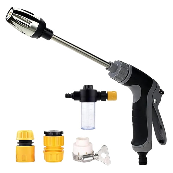 Pressure Washer – High Power Electric Cleaner with 360° Rotating Nozzle 3 Spray Modes for Outdoor Dirt Stain Removal Home Patio Garden Use