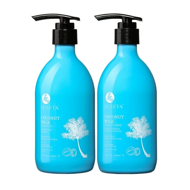 Luseta Luseta Coconut Milk Shampoo & Conditioner Set 2 x 16.9oz for