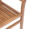 thumbnail image 6 of vidaXL Patio Dining Chairs Wooden Accent Chair with Cushions Solid Wood Teak, 6 of 12