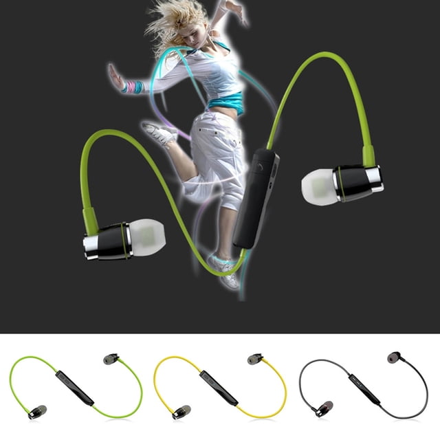 Twowood auricular Auricular de deporte magnético de auriculares con micrófono con micrófono inalámbrico con micrófono para iPhone Android