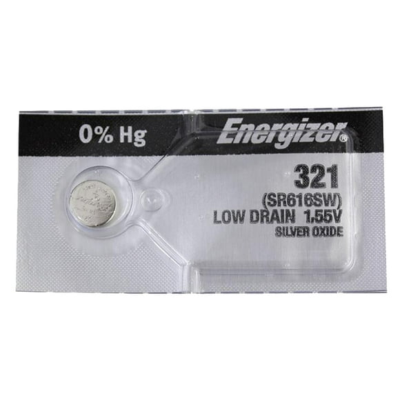 Energizer 321 Low Drain 1.55V Silver Oxide Watch Battery CLEARANCE