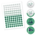 thumbnail image 2 of Big Dot of Happiness Par-Tee Time - Golf - Birthday or Retirement Party Round Candy Sticker Favors - Labels Fits Chocolate Candy (1 sheet of 108), 2 of 5