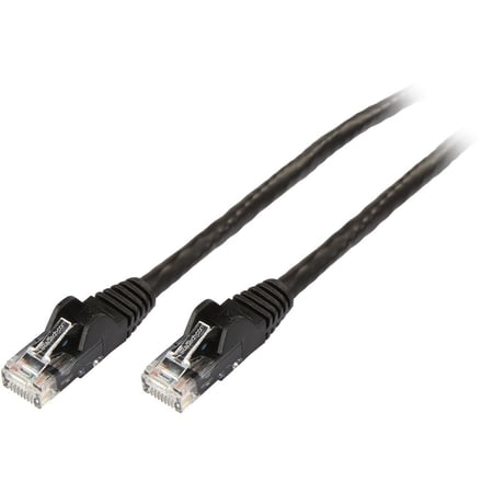 UPC: 0065030868846 | StarTech.com Cat6 Patch Cable – 2 ft. – Black Ethernet Cable – Snagless RJ45 Cable – Ethernet Cord – Cat 6 Cable – 2 ft.