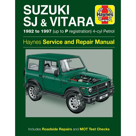 Suzuki SJ Series, Samurai & Vitara (4-cyl) Petrol (82 - 97) Haynes Repair Manual ^