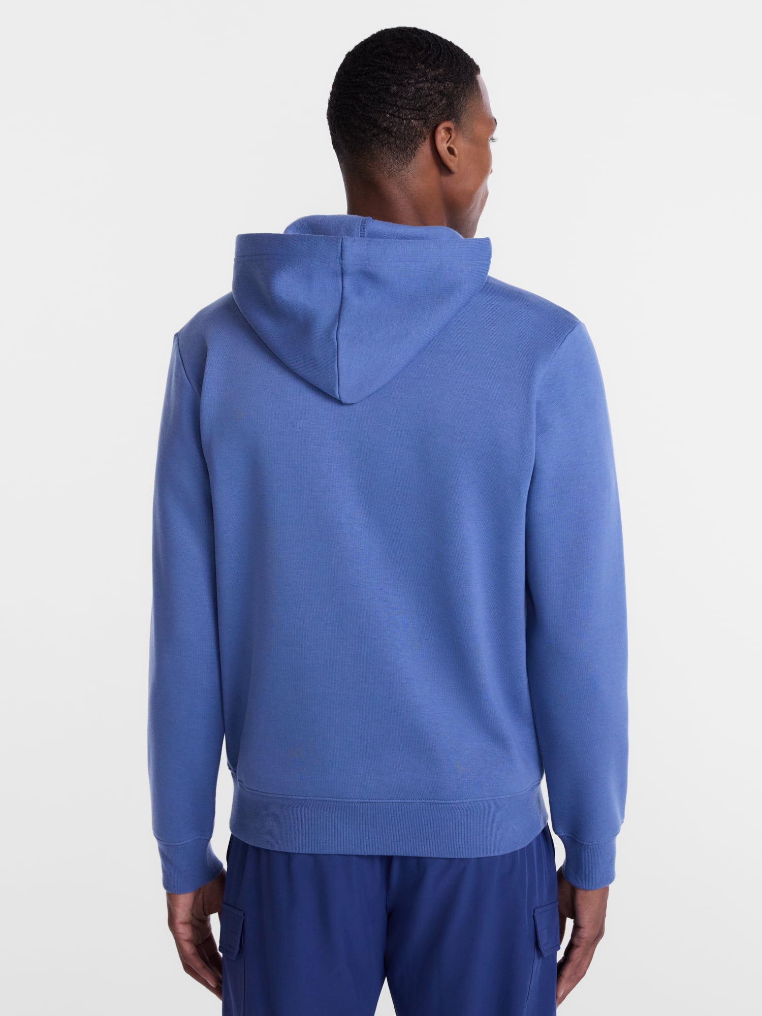 Athletic Works Men's and Big Men's Zip Up Fleece Hoodie Sweatshirt, Sizes XS-4XLT