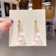 thumbnail image 1 of Pendientes de perlas con pasador de plata 925, pendientes de moda, pendientes de temperamento simple, accesorio de moda versátil, 1 of 6