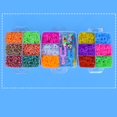 thumbnail image 1 of Colorful Rubber Looms Band Bracelet Making Kits for Boys Birthday Gift S, 1 of 8