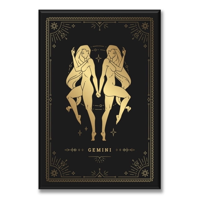 Cuadro Canva Listo Para Colgar Tipo Galería Geminis 60X90 cm