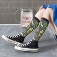 thumbnail image 3 of Lsque Cartoon Dinosaurs Printed Crew Socks Men's Women's LightWeight Thin Casual Calf Socks ,Knee High Socks,Cotton Socks, 3 of 9