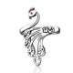 thumbnail image 4 of Anillo de pavo real de plata tridimensional retro simple para mujer, joyería antigua en vivo, gancho de lana con hilo, artefacto, 4 of 5