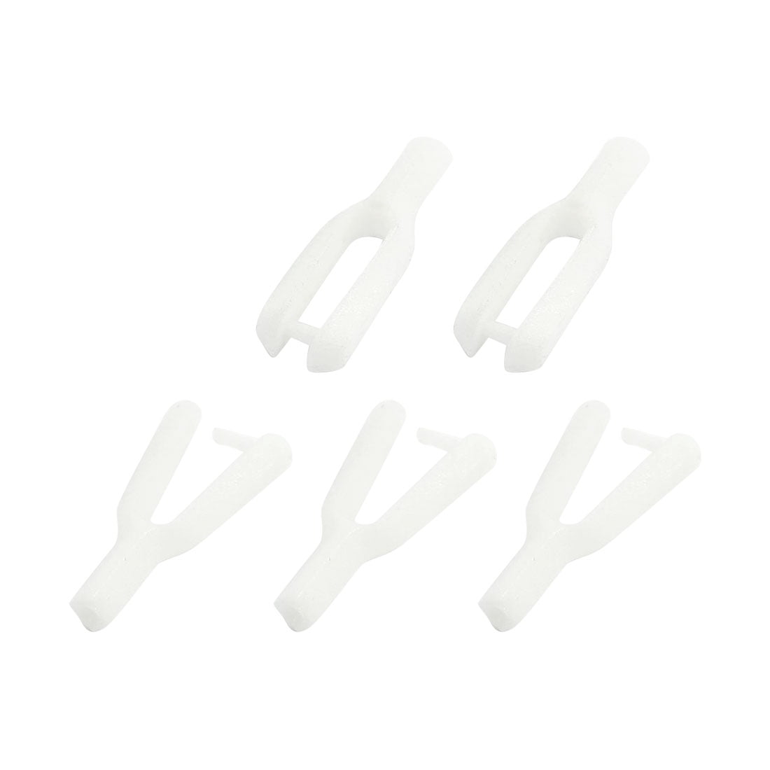 5Pcs Beige Nylon Clevis 2mm Dia Hole 20mm Long for RC Plane Linkage