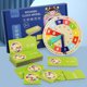 thumbnail image 5 of Reloj de madera - Enseñe a los niños el reloj - Juegos educativos multi, 5 of 5