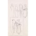 thumbnail image 2 of Sir John Everett Millais 15x24 Black Ornate Framed Double Matted Museum Art Print Titled: Tennyson's Edward Gray (1855 - 1856), 2 of 5