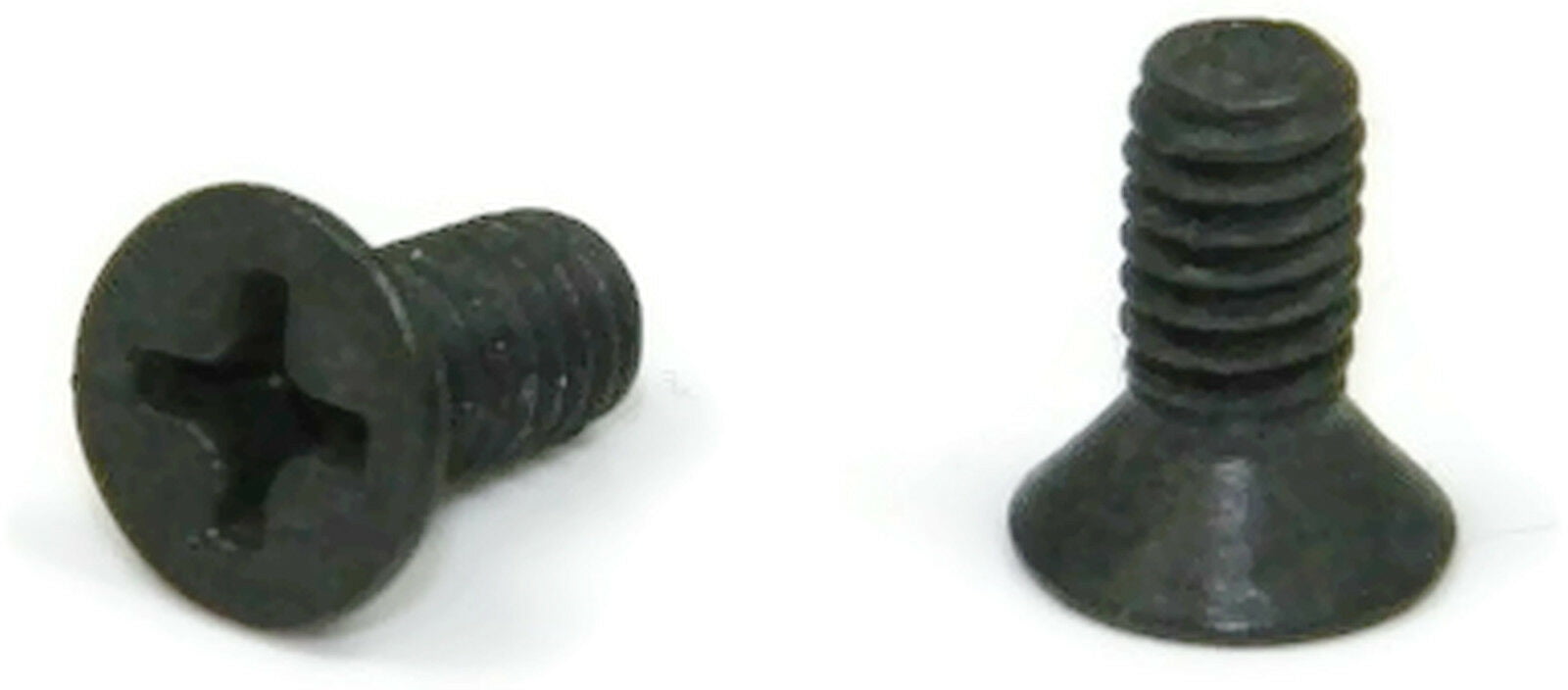 Black Oxide Stainless Phillips Flat Head Machine Screw 632 x 1/4, Qty