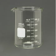 Pyrex Glass Griffin Beaker, Low Form, Measuring, 600 Ml