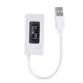 thumbnail image 4 of Detector USB Riwesomey Pantalla LCD Voltaje Medidor de corriente Blanco TO0095-01B, 4 of 6