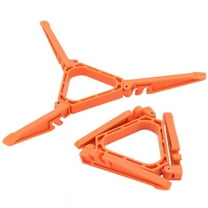 2Pcs Fuel Can Stabilizer for Camping Stoves Foldable Outdoor Hiking Cooking Gas Tank Stove Stand Canister Tripod