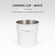 thumbnail image 2 of Tazas Vino Y 300 Ml Ligera para Senderismo Picnic Barbacoa () Blanco, 2 of 4