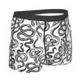 thumbnail image 4 of Uemuo Hand Drawn Snake Pattern Men's Boxer Briefs,Trunk Anti-Chafing,Comfortable, Durable, and Stylish Underwear-, 4 of 9