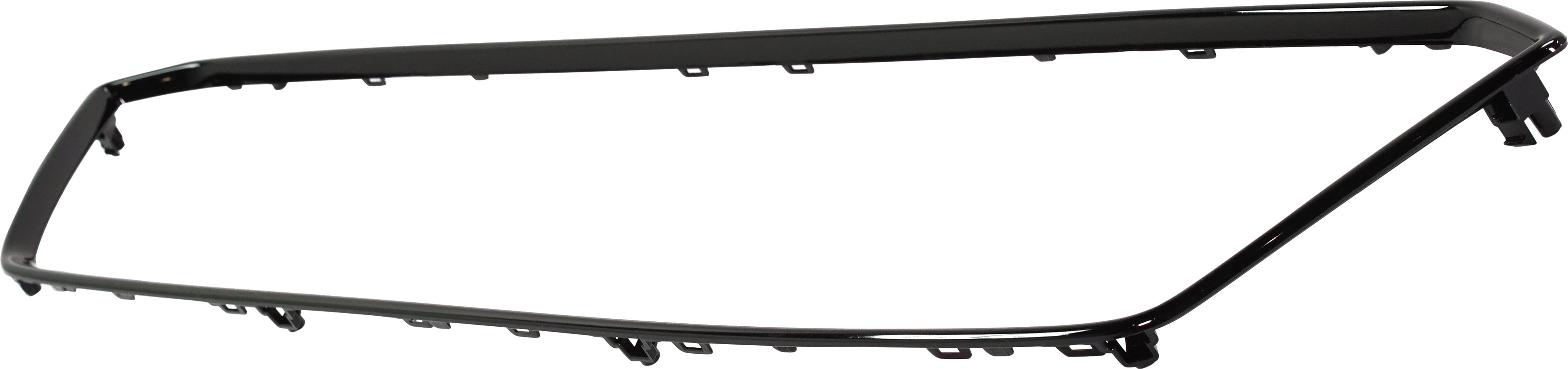 Grille Trim Compatible with 2017-2019 Subaru Impreza Painted Black