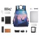 thumbnail image 4 of Disketp Night Sky Elk Mochila Ligera e Impermeable, Mochila de Día Resistente para Viajes, Senderismo y Uso Diario para Hombre y Mujer, 4 of 7