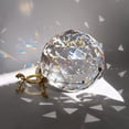 thumbnail image 2 of Bola de Cristal Tirifer de Vidrio Transparente 120 mm con Soporte para Decoración del Hogar, 2 of 7