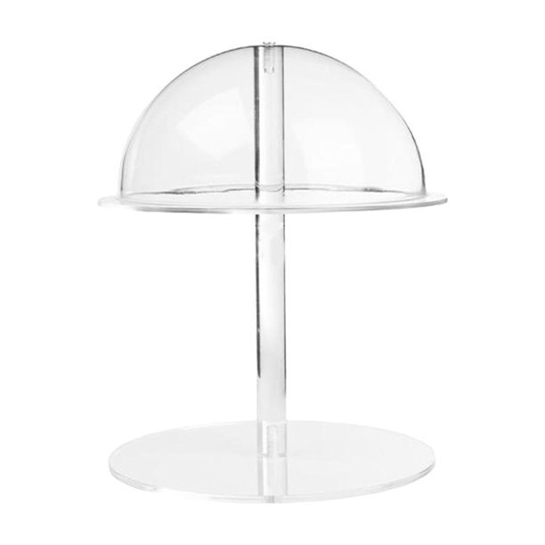 Perchero acrílico para sombreros, perchero para gorras de béisbol, perchero acrílico para boutiques, varios sombreros y accesorios para el cabello.