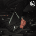 thumbnail image 4 of M-AUTO 48" Plastic Creeper, Heavy Duty Tool Shop Concave Shape Stool Portable with Padded Headrest, 440 Lbs Capacity Black, 4 of 12