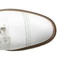 thumbnail image 4 of Madison Stacy Adams Ankle Boot Biscuit Casual Shoes 00015-100 White, 4 of 4
