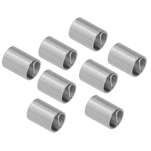 Spiral Circle Socket, Thread Inserts Tool Thread Sheath Reliable For Industrial Supplies 1D,1.5D,2D,2.5D,3D