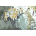 thumbnail image 2 of Pinto, Patricia 32x23 White Modern Wood Framed Museum Art Print Titled - Gold Magic, 2 of 4