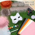 thumbnail image 3 of Kit de mascarillas de bricolaje Seenelling Therian para principiantes con 4 mascarillas para gatos, 3 of 6