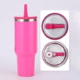 thumbnail image 3 of Straw Replacement Lid for Water Cup PP Drink Cover Compatible with 40 Oz Water Bottle and Drink Containers Durable Replacement Lids for Various Cups*2 Pack, 3 of 6