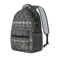 thumbnail image 2 of Colorful Abstract Student Backpack - Waterproof & Breathable for School, Work, or Travel, 2 of 5