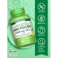 thumbnail image 3 of Mini Fish Oil Omega 3 | 1340 mg | 100 Softgels | Burpless Lemon Flavor Pills | Non-GMO. Gluten Free Supplement | by Nature's Truth, 3 of 7