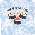 thumbnail image 4 of Inktastic Kawaii How I Roll Sushi Boys or Girls Toddler T-Shirt, 4 of 5