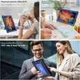 thumbnail image 5 of elitegadget Case for Lenovo Tab 10.1 inch 2025 Released (TB311FU) - Dual Layer Protective Hybrid Cover Case with Kickstand Lightning Design (Black/Blue), 5 of 6