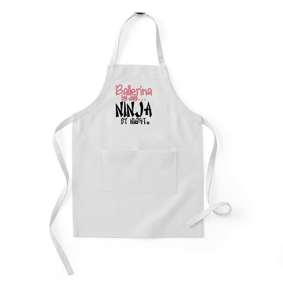 CafePress - Ballerina By Day...Ninja By Night - Kids Apron