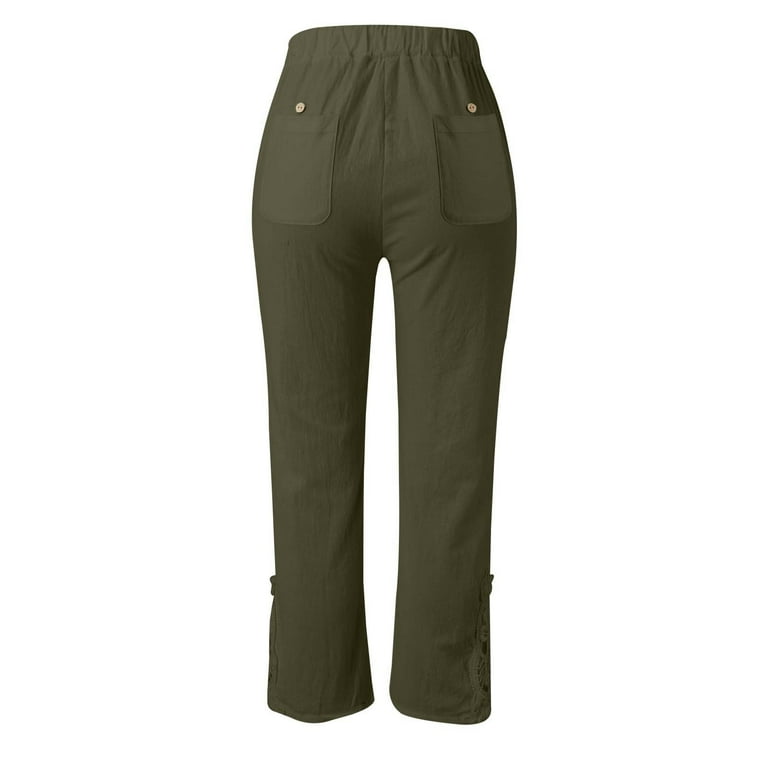 SNKSDGM Women's Plus Black Dress Pants Women Plus Size Straight