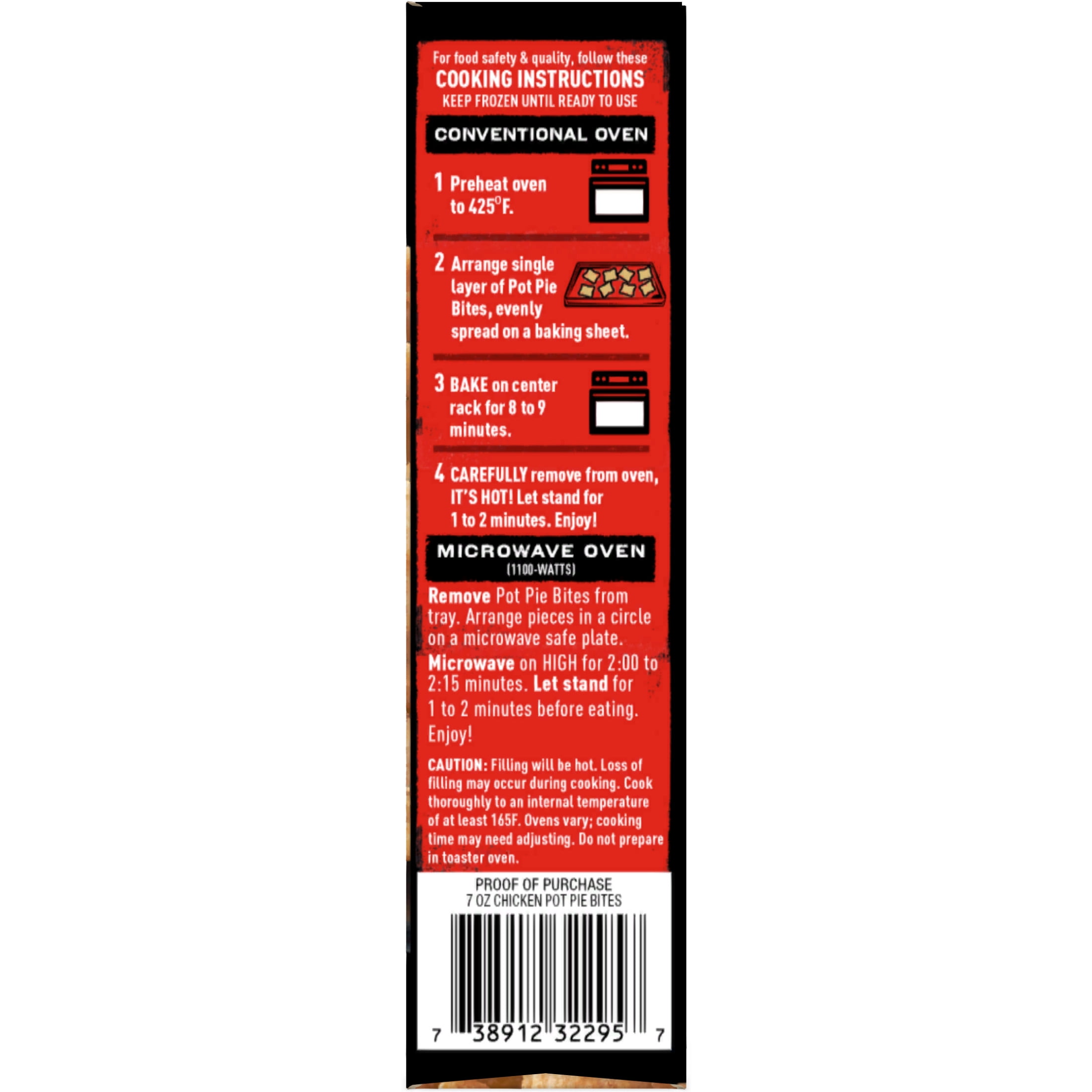Boston Market Pot Pie Bites, 7oz (Frozen Snack)