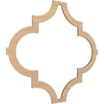 thumbnail image 3 of 66 7/8"W x 66 7/8"H x 3/8"T King Size Marrakesh Decorative Fretwork Wood Ceiling Panels, Hickory, 3 of 10