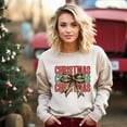 thumbnail image 3 of Coquette Christmas Stacked | Sweatshirt, 3 of 5