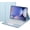 blue, variant on Samsung touch keyboard protective case, magnetic and detachable Bluetooth keyboard (black)